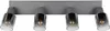 Reality Deckenstrahler 4er Spot Cadiz E14 schwarz Metall Produktbild-Vorschau 5