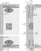 Hettich SlideLine 55 Plus Führungsteil für 1 vorl. Produktbild-Vorschau 3