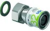 Uponor Verschraubung S-Press PLUS aus Messing, verzinnt Produktbild-Vorschau 1
