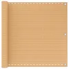vidaXL Balkónová zástěna, písková, 90 x 700 cm, HDPE a Náhled obrázku produktu 1