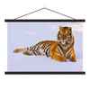 MuchoWow® Textilposter Tiger - Schnee - Winter - Tiere Produktbild-Vorschau 1