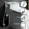 Bidet Handbrause für die Toilette, Bidet-Sprüher, Edelstahl Produktbild-Vorschau 2