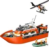 LEGO City Rettungsboot der Küstenwache mit Hubschrauber - Produktbild-Vorschau 2