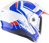 Přilba Scorpion ADX-2 Lewis, bílá/modrá/červená, M (57/58) Náhled obrázku produktu 2