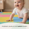 Puzzlematte Spielmatte Uni Bunt 10-tlg. Spielteppich Produktbild-Vorschau 12