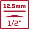 GEDORE red R65200049 Prolunga con pezzo scorrevole 1/2" 250 Anteprima dell’immagine prodotto 8