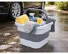 Verk 27716 Seau pliable en silicone 17 L, gris Voir les images du produit 8
