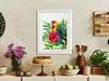 Rám na obrázky MG Design, bílý, 45 x 60 cm – vyrobený z Náhled obrázku produktu 3