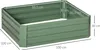 Outsunny Hochbeet Set, 2-TLG. Gartenbeet aus Stahl, Produktbild-Vorschau 3