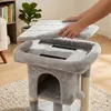 Arbre à gratter Relaxdays, avec cachette, 2 poteaux en Voir les images du produit 6