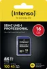 Intenso 3431470 SDHC Card 16GB Class 10 UHS-I Professional Voir les images du produit 5