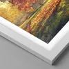Gerahmtes Poster - Weißer Rahmen - Park Herbst Baum - 70x50 Produktbild-Vorschau 2