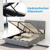 MODFU Boxspringbett Polsterbett 140 x 200 cm hydraulische Produktbild-Vorschau 6