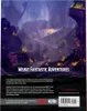 The back cover of a Dungeons & Dragons Dungeon Master's Guide, featuring artwork of a fantasy landscape and descriptive text. Náhľad obrázku produktu