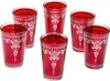 6 bicchieri da tè orientali Andalous rosso - SET di 6 Anteprima dell’immagine prodotto 1