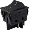 Interruttore a bilanciere On/Off 4 pin 16A 250~, nero,  Anteprima dell’immagine prodotto 1