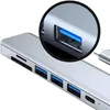 USB-C Hub 7 in 1 Adapter mit USB Type C 3.0, HDMI, Power Produktbild-Vorschau 3