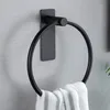 Handtuchring Schwarz Handtuchhalter Ring Ohne Bohren Produktbild-Vorschau 6