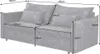 riess-ambiente Design Schlafsofa APARTMENT 215cm senfgelb Produktbild-Vorschau 2