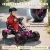 AIYAPLAY Gokart Tretauto mit Handbremse, Automatisches Produktbild-Vorschau 6