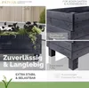 PATKAR Pflanzkasten Outdoor XXL Holz-Pflanzkübel mit Produktbild-Vorschau 3