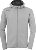 Uhlsport ESSENTIAL HOOD JACKET 128 dark grau melange Produktbild-Vorschau 1