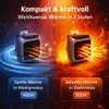 WellHeater™ Heizlüfter Mini Heizstrahler Keramik Produktbild-Vorschau 6