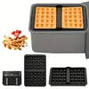 lot de 2 moules à gaufres en silicone pour friteuse à air Voir les images du produit 7