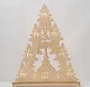 Holzdeko Tannenbaum mit 10 LEDs Warmweiß Produktbild-Vorschau 2