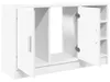 vidaXL Wastafelonderkast, wit, 90x29x55 cm, houtvezel Productafbeelding-voorbeeld 5