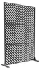 Parete divisoria «Kekan» in acciaio zincato 180 x 120 cm, Anteprima dell’immagine prodotto 2