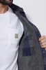 Carhartt Heavyweight Flannel Sherpa Hemd (niebieski, S) Podgląd zdjęcia produktu 11