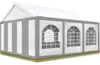 Hochwertiges Partyzelt 3x6 m Pavillon Zelt ca. PE Plane 450 Produktbild-Vorschau 1