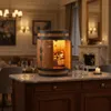Minibar en fût de bois weeco fabriqué à la main, meuble bar Voir les images du produit 8