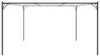 vidaXL Pavilion bianco 4x4 m 180 g/m² tessuto e acciaio Anteprima dell’immagine prodotto 4