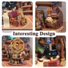 Tonecheer, DIY 3D Holz Puzzle met 6 verschillende geluidseffecten en stofkap, Miniature House Magic Shop, TQ403, 18x14,5x15,4cm Náhľad obrázku produktu