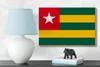 Holzschild Flagge Togos 18x12 cm Flag of Togo Dekoration Produktbild-Vorschau 5