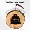 Wiltec Grappin forestier manuel jusqu’à 100 kg – en Acier Voir les images du produit 5