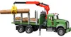 Bruder MACK Holztransport LKW mit Ladekran, 1Stück Produktbild-Vorschau 13