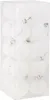 SPRINGOS Set di 20 gingilli natalizi _ 8 cm bianco Anteprima dell’immagine prodotto 5