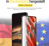 Marketing image with German and English text about product origin and location, featuring two smartphones against a backdrop of the German and EU flags. Produktbild-Vorschau