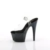 ADORE-708SS Damen Sandale von Pleaser, Transparent Produktbild-Vorschau 3
