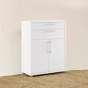 Kommode - Sideboard Weiß 40x89x113h cm Produktbild-Vorschau 2