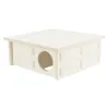 Domeček pro hlodavce TRIXIE se 4 přihrádkami 25x10x25 cm Náhled obrázku produktu 1