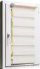 A roller blind installed on a window. Produktbild-Vorschau