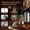Salz-/Pfeffermühle elektrisch, Edelstahl Salzmühle, Salz Produktbild-Vorschau 5