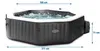 INTEX 28462 - Whirlpool - PureSPA Jet + Bubble Deluxe Produktbild-Vorschau 27