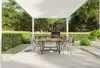 Deluxe Pavillon Terrassenüberdachung Aluminium 3 x 4 M weiß Produktbild-Vorschau 13