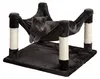 Kattenhangmat Samira, 49x49x32 cm, antraciet Productafbeelding-voorbeeld 4