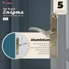 DOMINO Türgriff 78 Drückergarnitur WC - Badezimmer Set | Produktbild-Vorschau 6